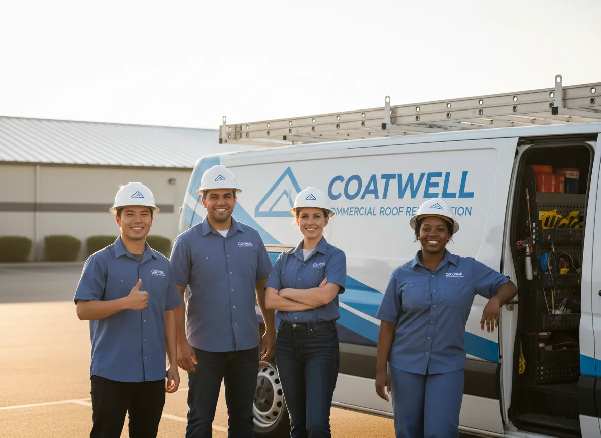 Commercial roof coating company in Dill City, OK